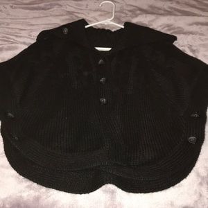 Old Navy Sweaters - Black Old Navy poncho/SALE Old Navy Sweaters - Black Old Navy poncho/SALE